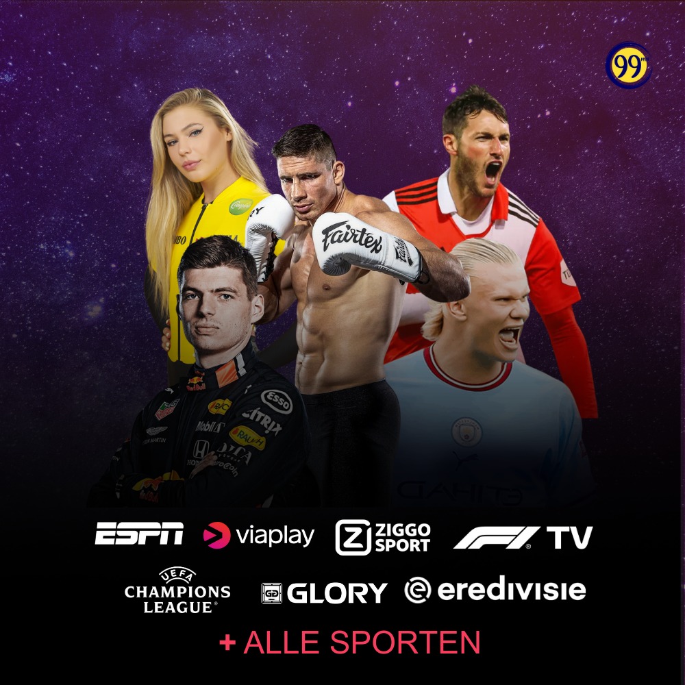 Alle sport zenders met IPROTV voor maar €39,99 per jaar